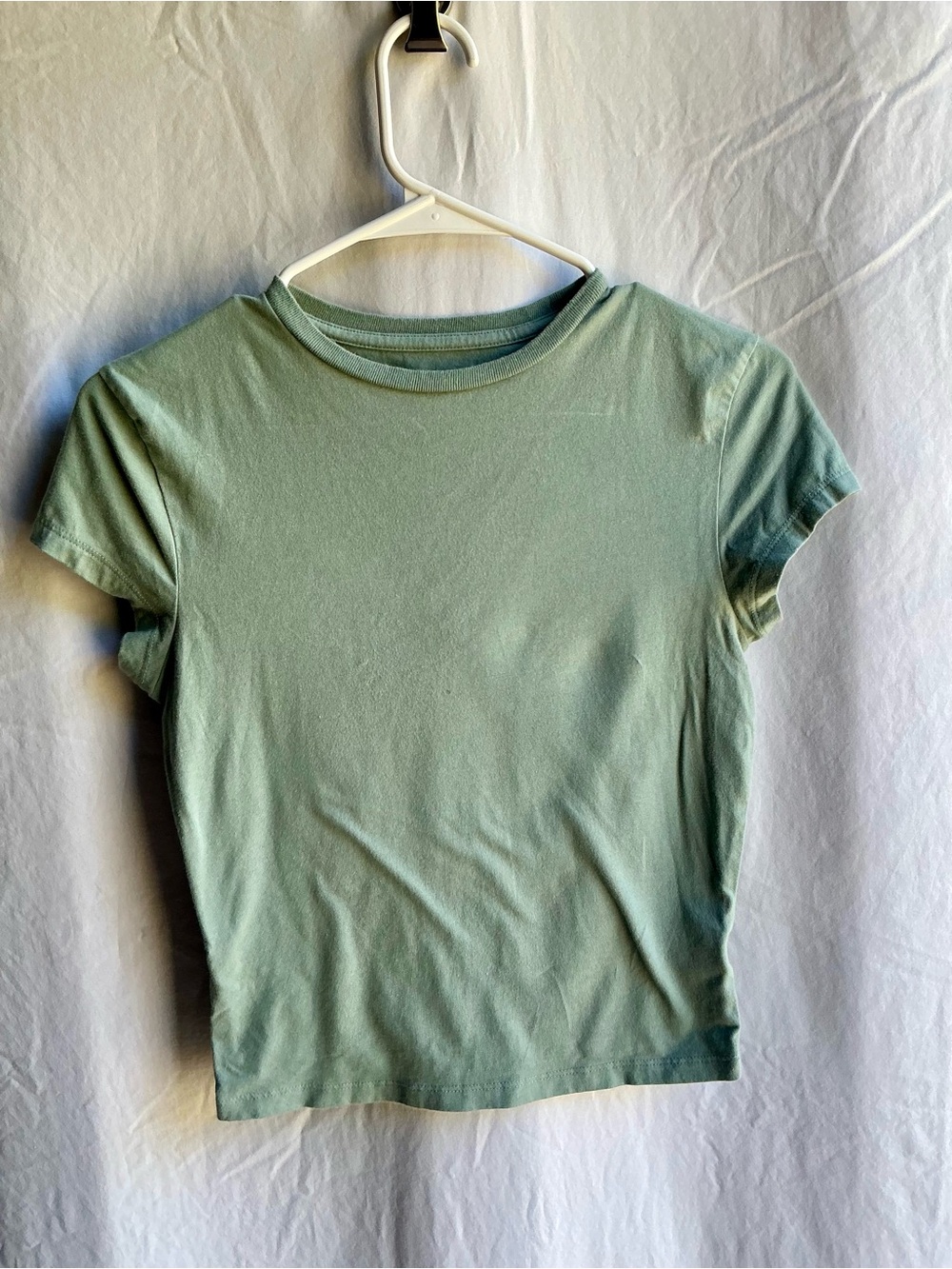wild fable Short-Sleeve Crewneck Tee in Sage Green